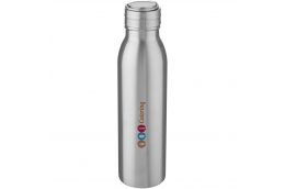 Lumina 700 ml stainless steel water bottle with metal loop