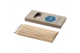 Shade 6-piece coloured pencil set